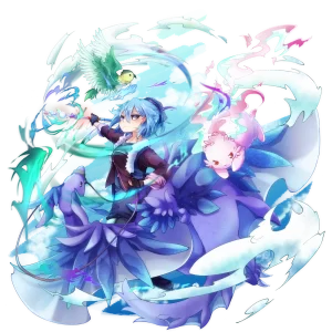 ヴィネット風イラスト イラスト ルーツィエ 竜 ドラゴン 魔獣 鳥 冒険者