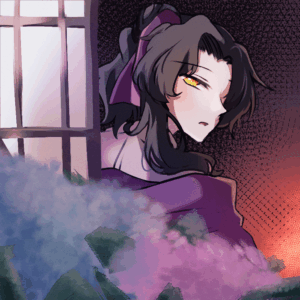 CW　梅雨　あじさい　男　和風