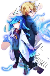 ソラニワ プロフ絵 定期ゲ 定期更新ゲーム AP制ゲーム イラスト 男性 鳥 怪盗