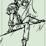 らふらふのらふ
荒い線しかない ルーツィエ シャムシエル CW プロフ絵 イラスト 冒険者 ラフ うちよそ 女性 天使