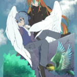 キャラクターの下塗り段階。背景になじんでくれると嬉しい……影とか入れると変わっちゃったりするが……。 ルーツィエ シャムシエル CW プロフ絵 イラスト 冒険者 下塗り うちよそ 女性 天使