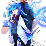 ソラニワ プロフ絵 定期ゲ 定期更新ゲーム AP制ゲーム イラスト 男性 鳥 怪盗