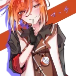 プロフ絵 うさぎ キャラ絵 中性的 男